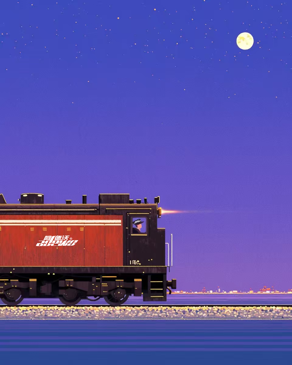 Слідуйте за нашим поїздом!