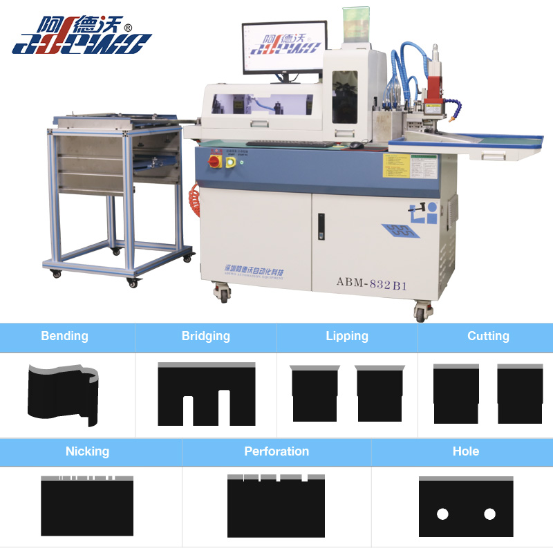 Пакувальні коробки Steel Rule Auto Bender Machine